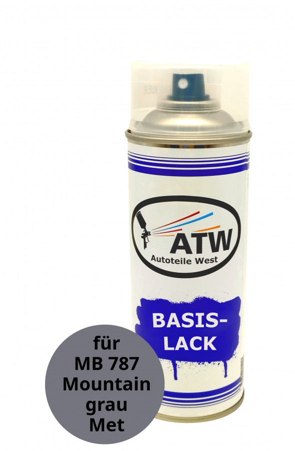 Autolack für MB 787 Mountaingrau Metallic